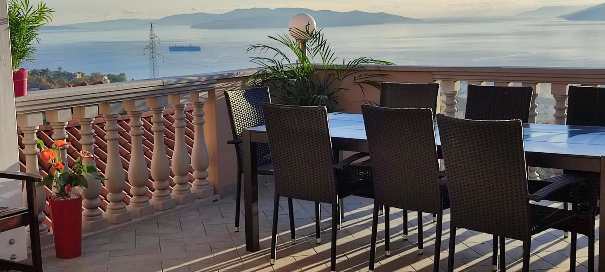 Apartments Villa Kastav In Old Town Center With Sea View And Parking ภายนอก รูปภาพ